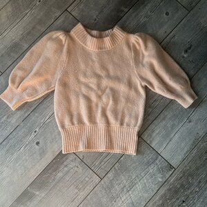 Free People Puff Sleeve Sweater